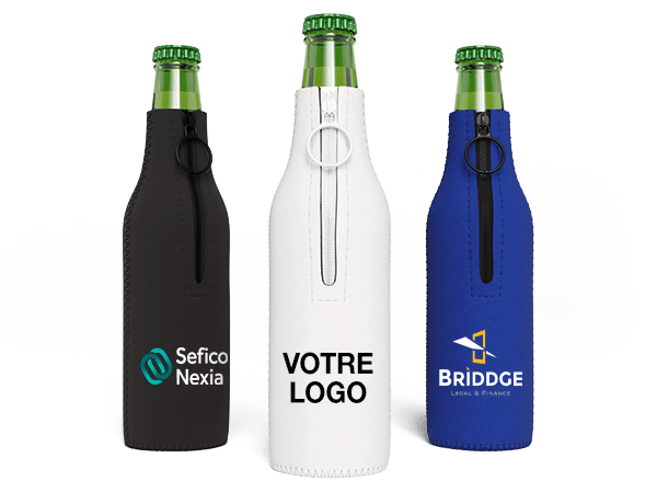 Zipper - Housses pour boissons personnalisés Zipper - Housses pour boissons personnalisés